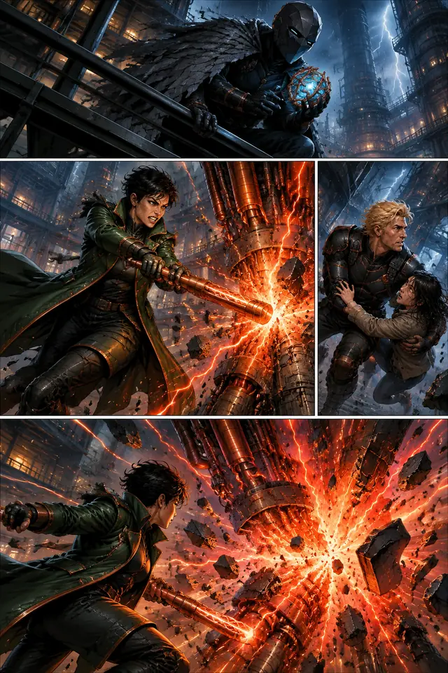 Preview of the Aftershock KAPOW 4K wallpaper